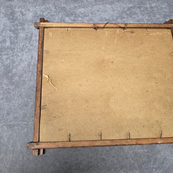 The Last Supper by Brunozetti Print Mounted in Handmade 13" x 11" Wooden Frame - Picture 8 of 13